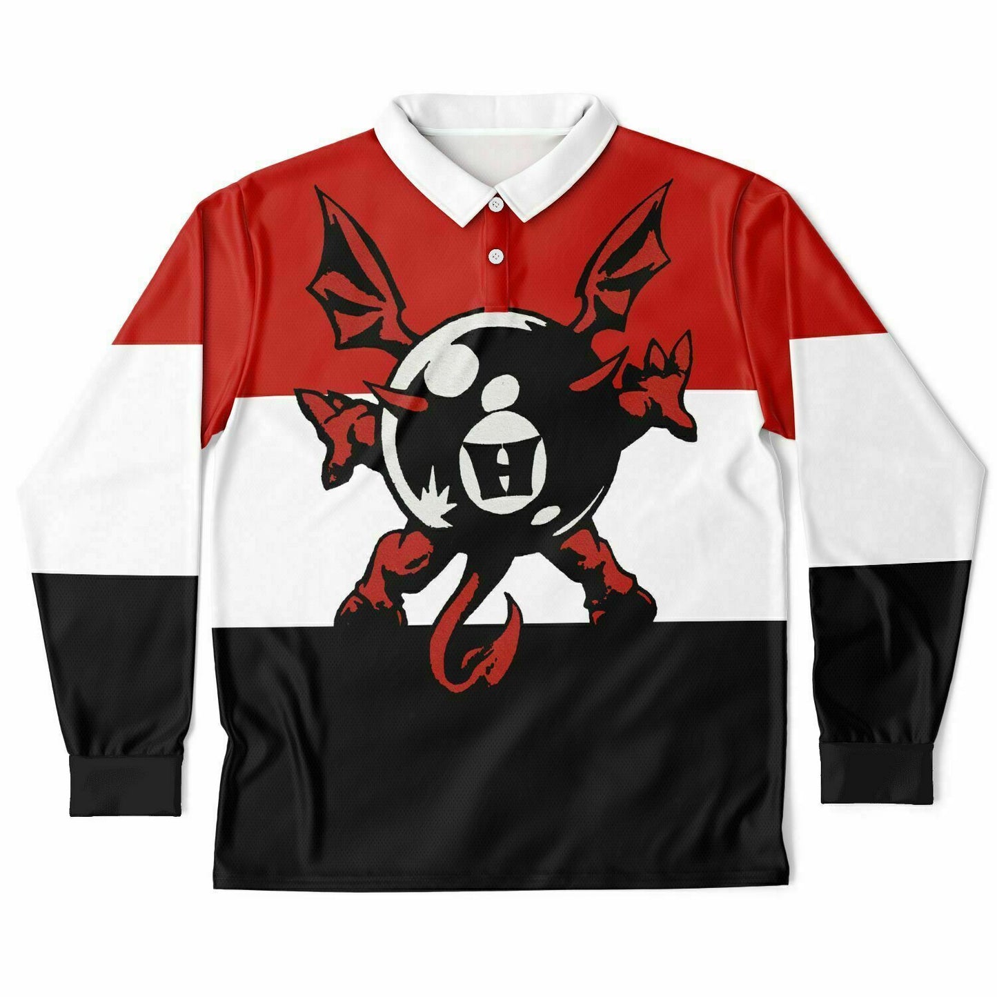"Devil’s Ball" Longsleeve Polo