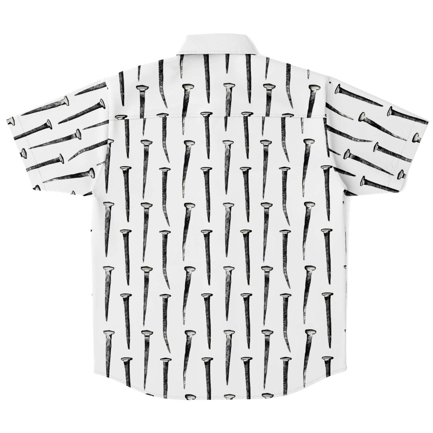 "Nailed It" Short Sleeve Button Up