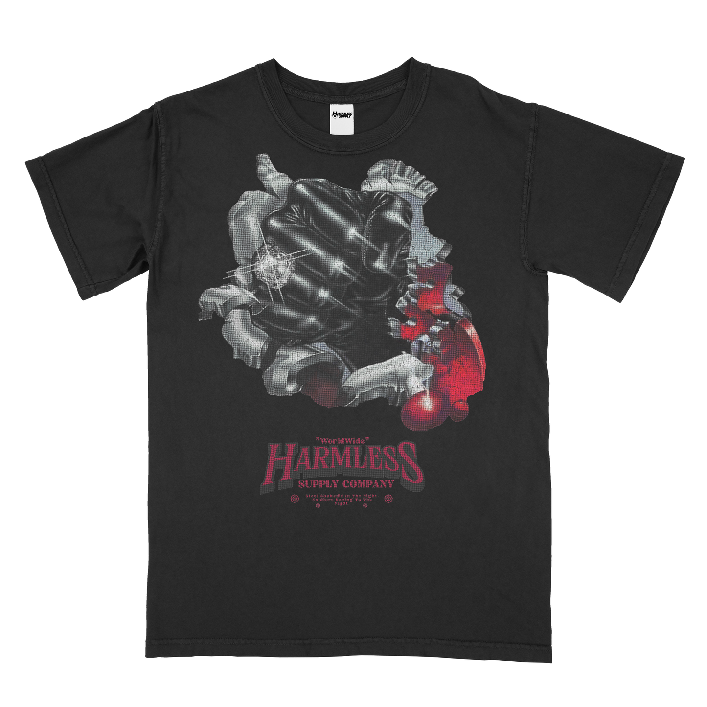 "Shattered" T-Shirt Black