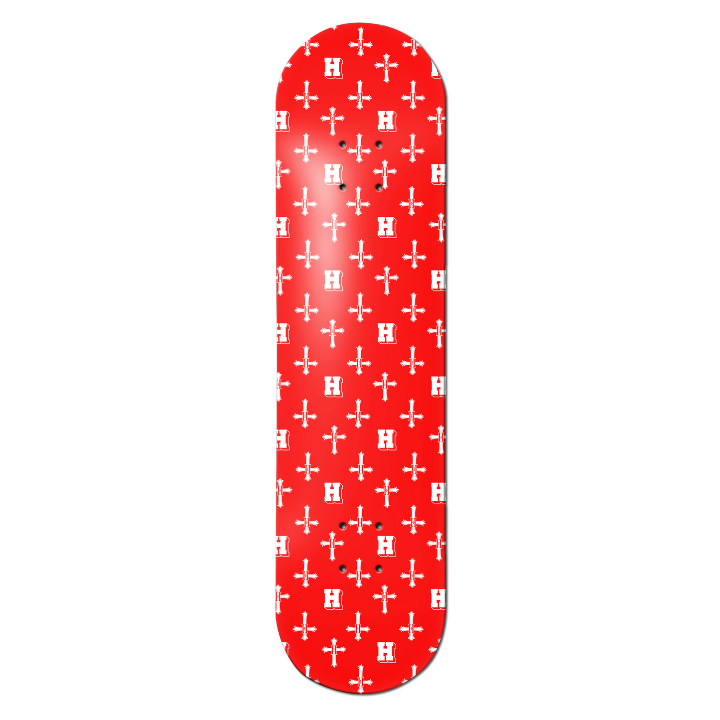 Cross Pattern Skateboard